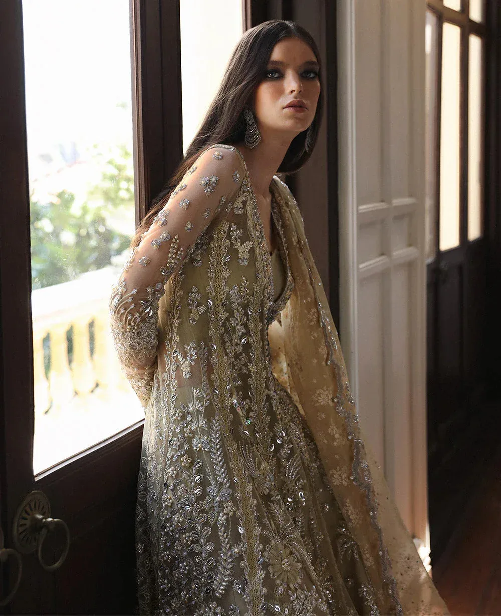 Republic Womenswear Wedding Formals Vol-1 Yellow Raw Silk – view 3 – Poshaq