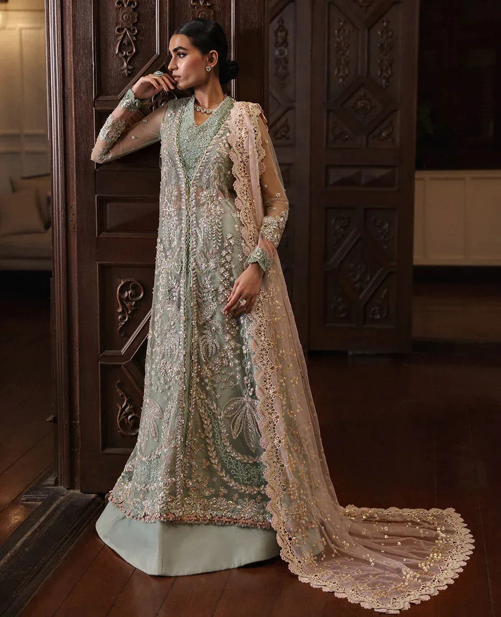 Republic Womenswear Wedding Formals Vol-1 Peach Raw Silk – view 1 – Poshaq