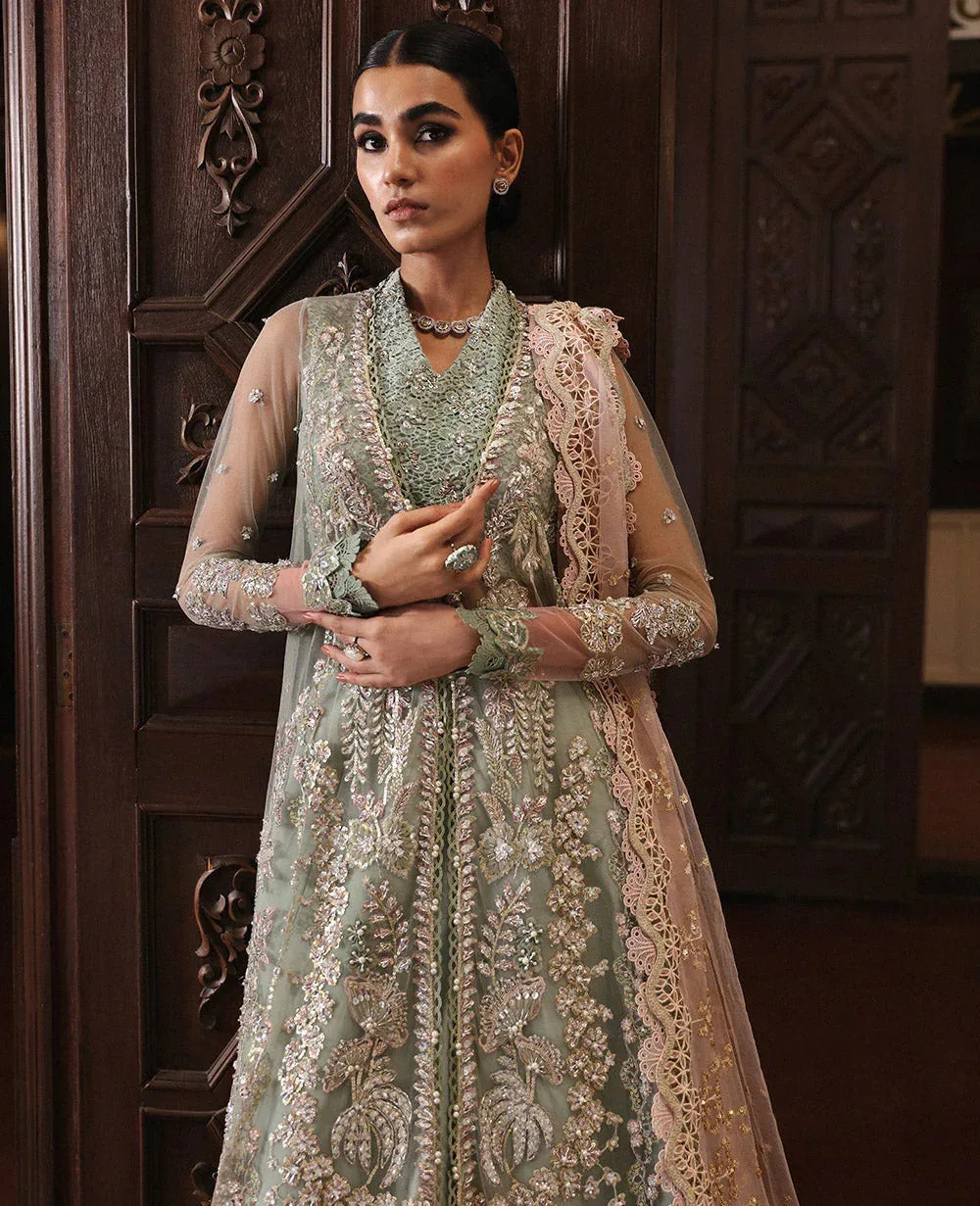 Republic Womenswear Wedding Formals Vol-1 Peach Raw Silk – view 2 – Poshaq
