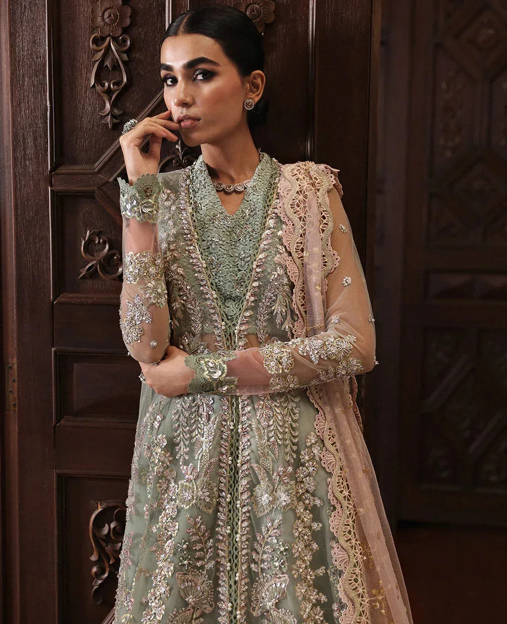 Republic Womenswear Wedding Formals Vol-1 Peach Raw Silk – view 4 – Poshaq