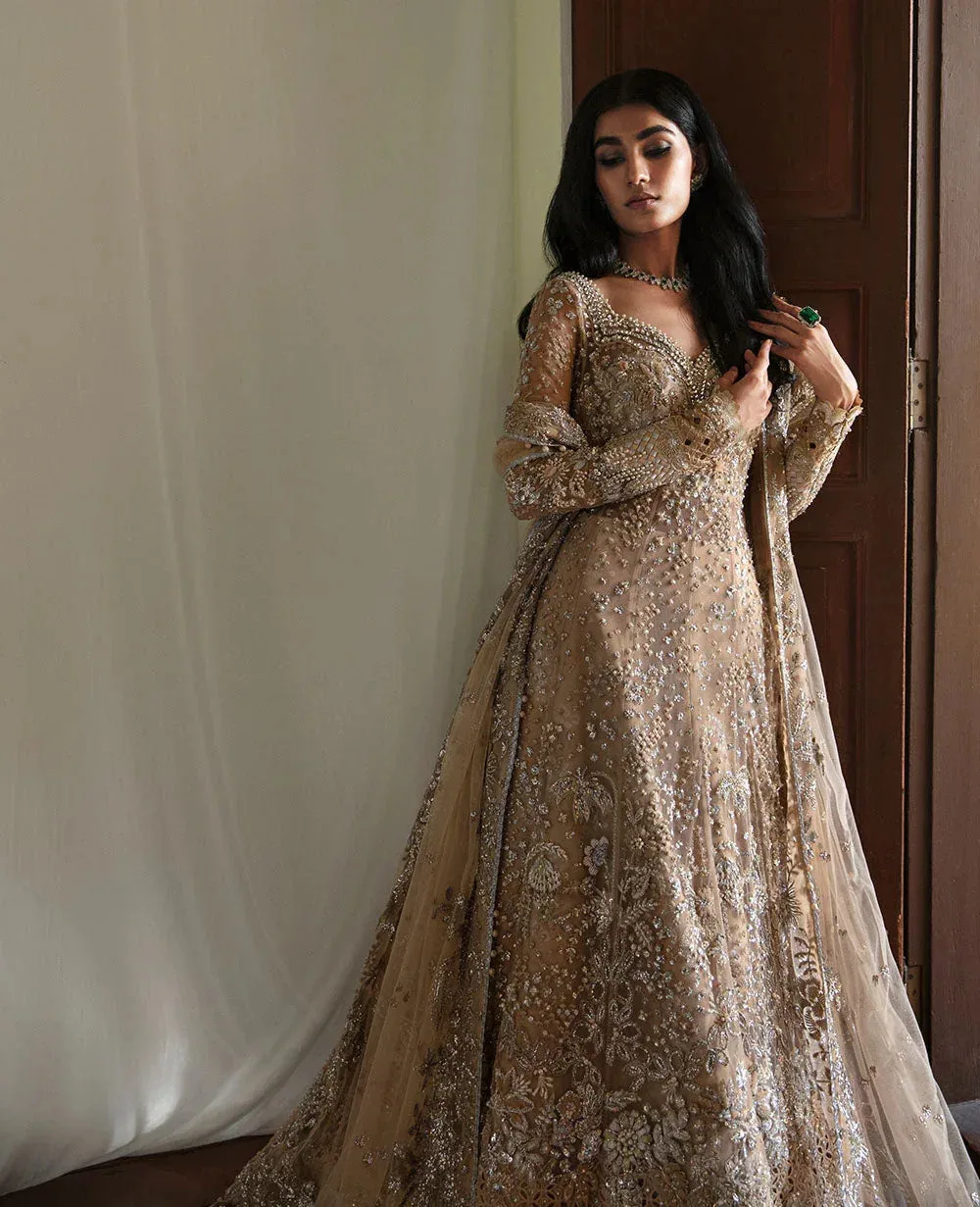 Republic Womenswear Wedding Formals Vol-1 Silver Raw Silk – view 2 – Poshaq