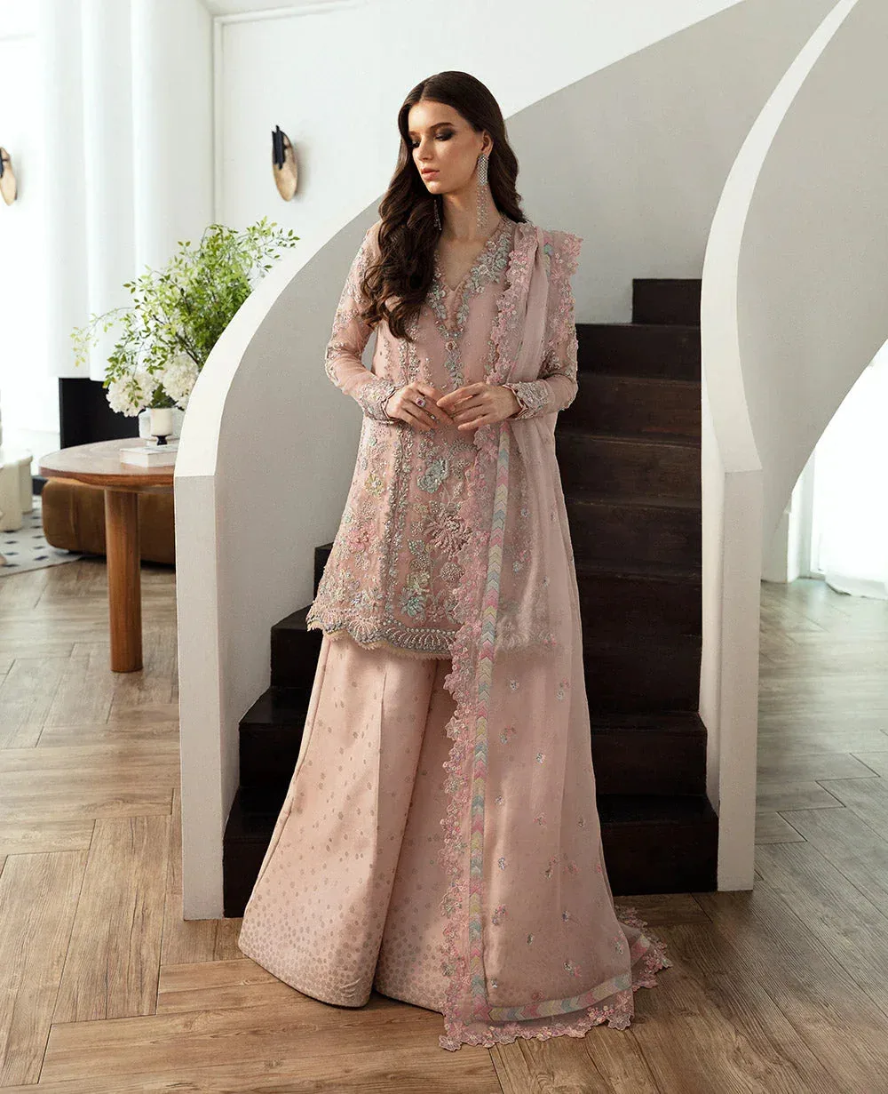 Republic Womenswear Jeune Fille 24 Pink Raw Silk – view 1 – Poshaq