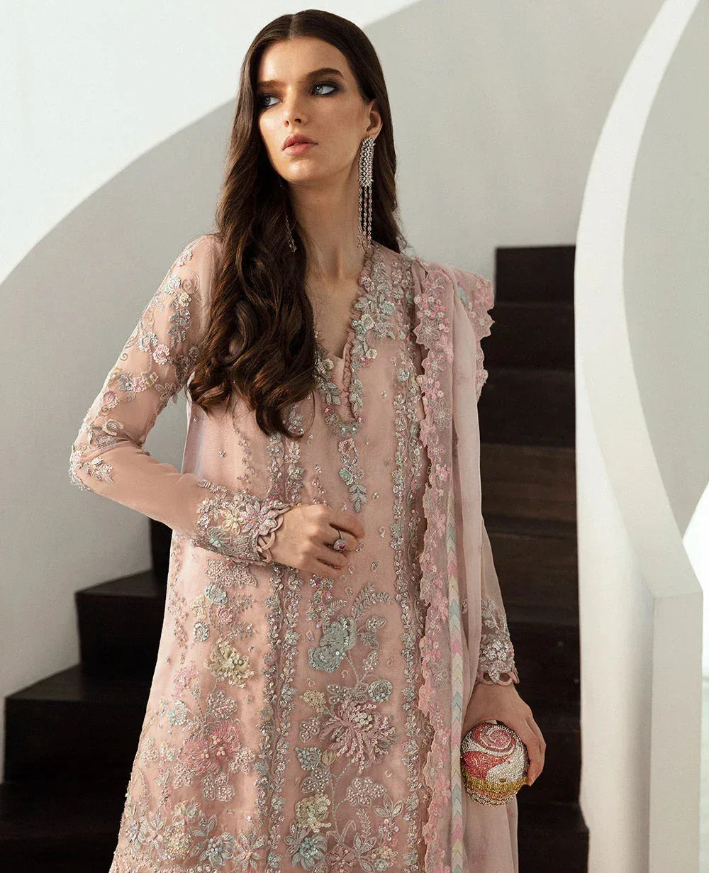 Republic Womenswear Jeune Fille 24 Pink Raw Silk – view 2 – Poshaq