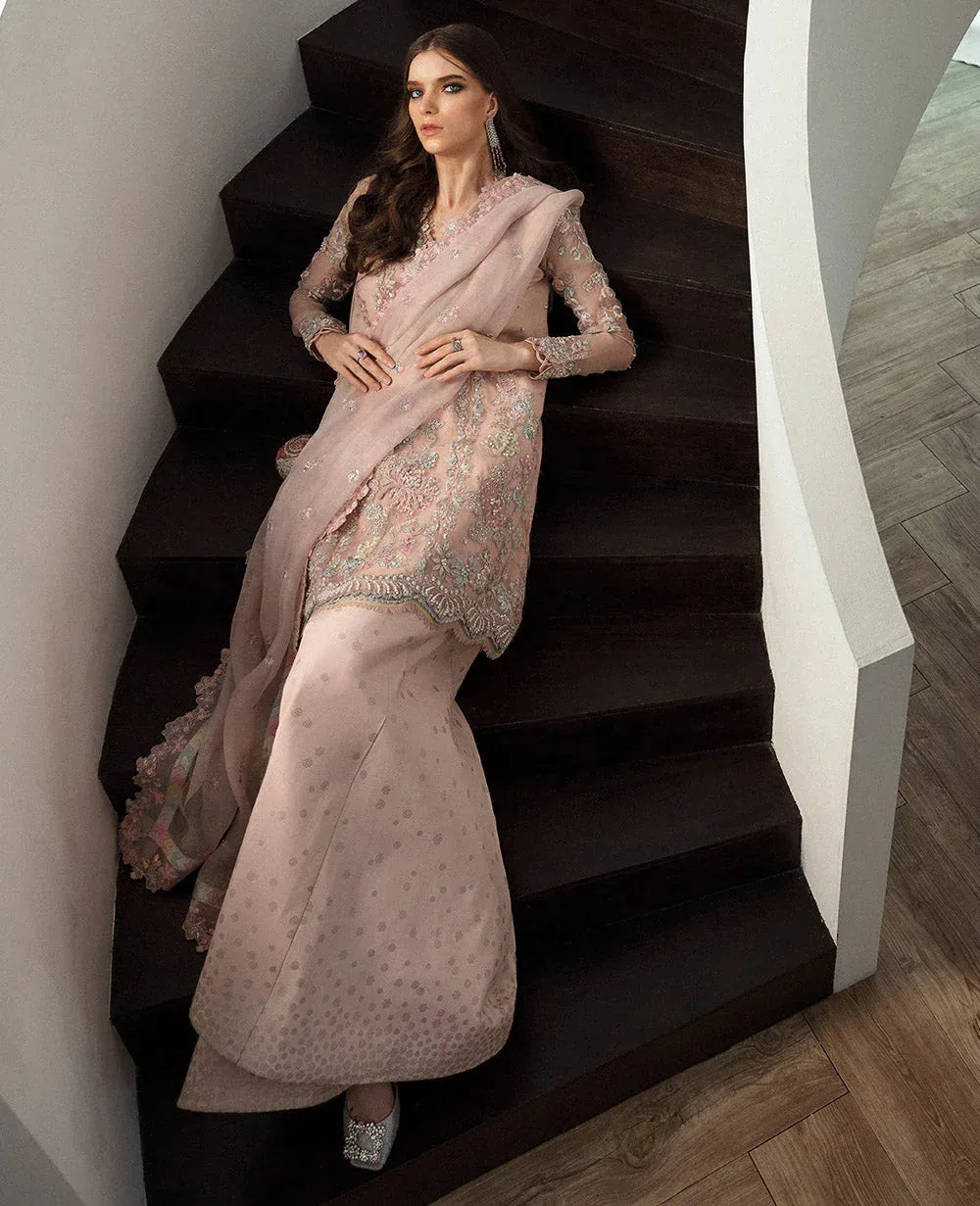 Republic Womenswear Jeune Fille 24 Pink Raw Silk – view 4 – Poshaq