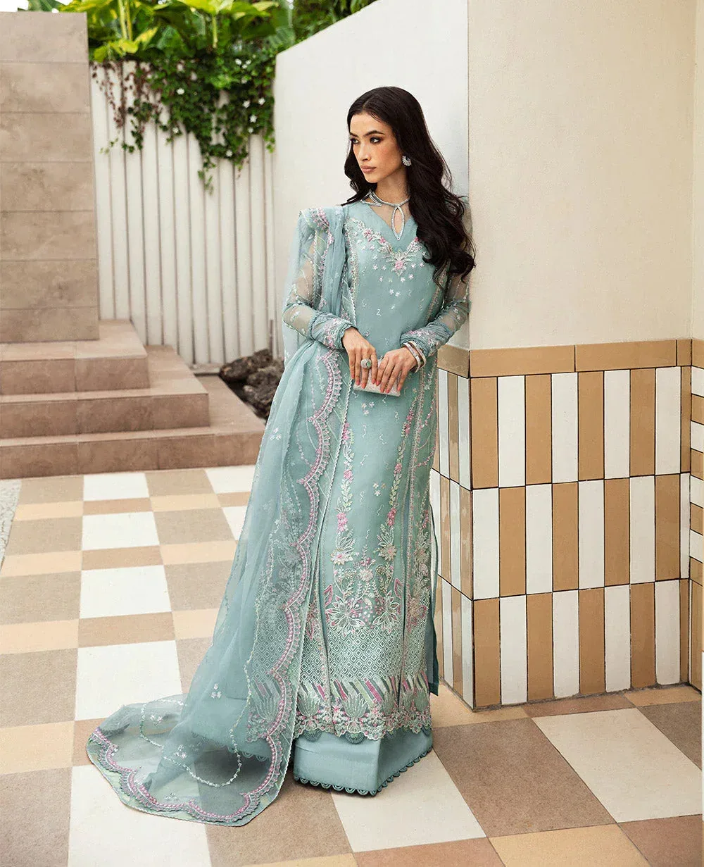 Republic Womenswear Jeune Fille 24 Green Raw Silk – view 2 – Poshaq