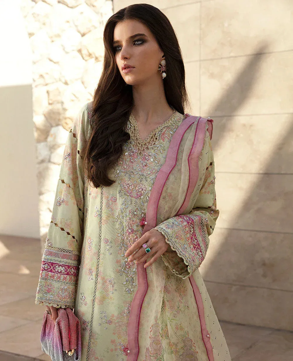 Republic Womenswear Jeune Fille 24 Yellow Raw Silk – view 4 – Poshaq