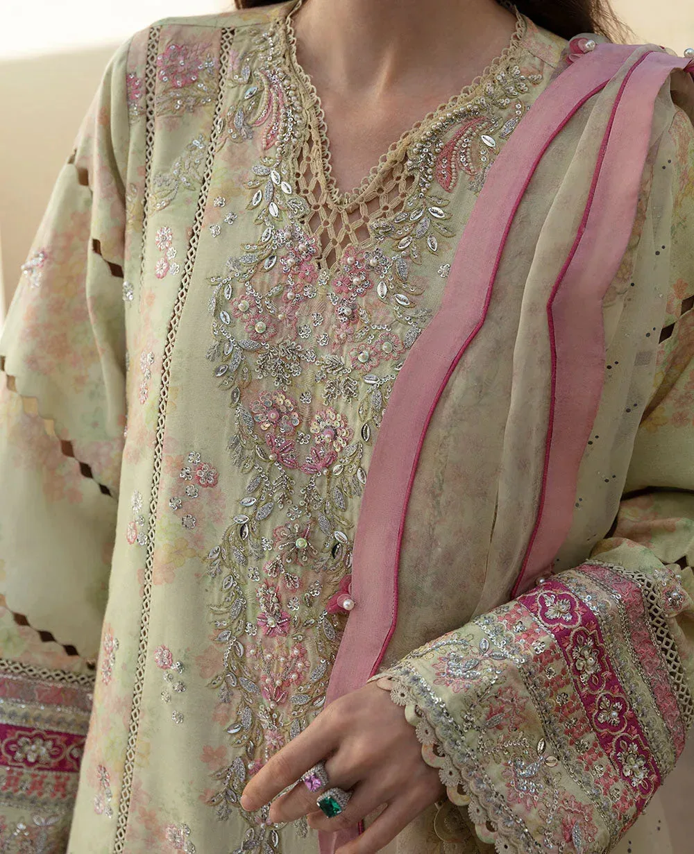 Republic Womenswear Jeune Fille 24 Yellow Raw Silk – view 5 – Poshaq