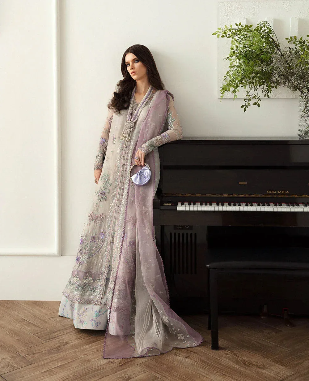 Republic Womenswear Jeune Fille 24 Lilac Raw Silk – view 2 – Poshaq