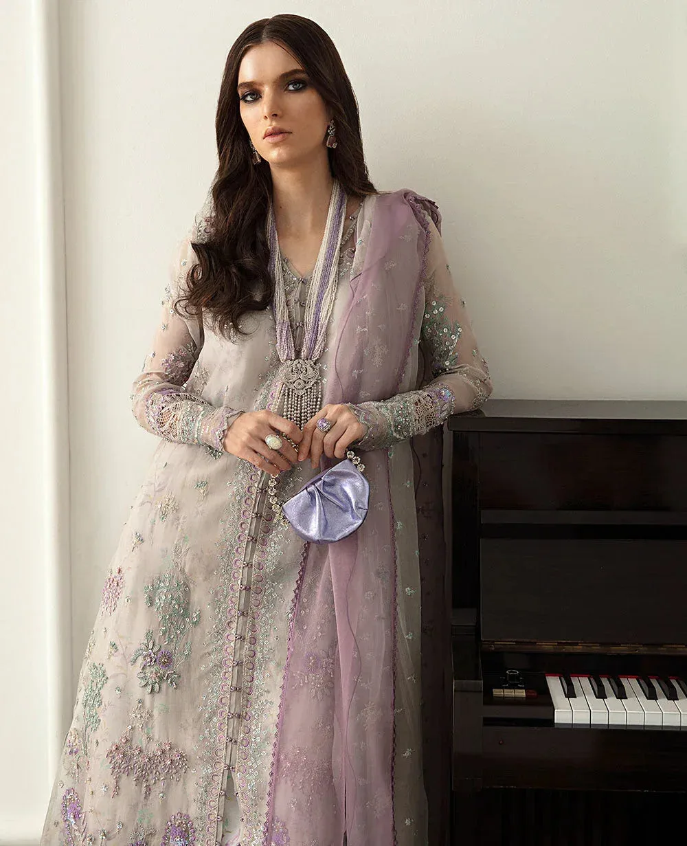 Republic Womenswear Jeune Fille 24 Lilac Raw Silk – view 5 – Poshaq