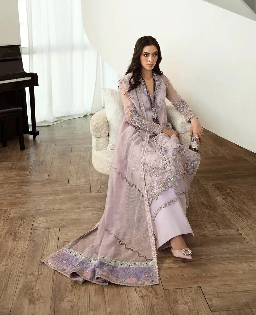 Republic Womenswear Jeune Fille 24 Lavender Raw Silk – view 5 – Poshaq