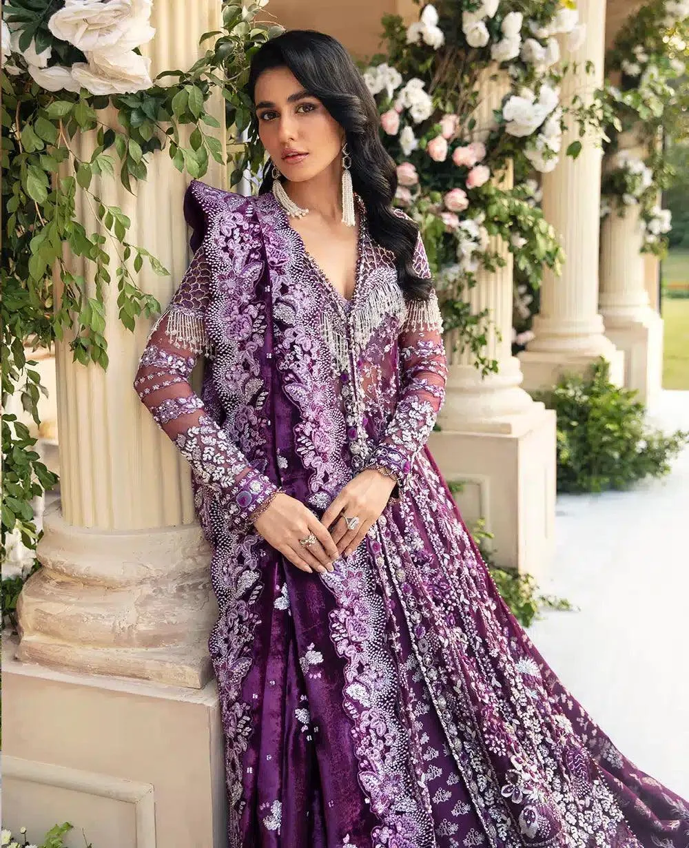 Republic Womenswear Joie De Vivre Wedding 23 Purple Raw Silk – view 5 – Poshaq