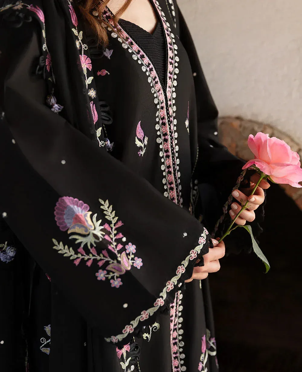 Republic Womenswear Aylin Summer Lawn 24 Black Organza – view 4 – Poshaq