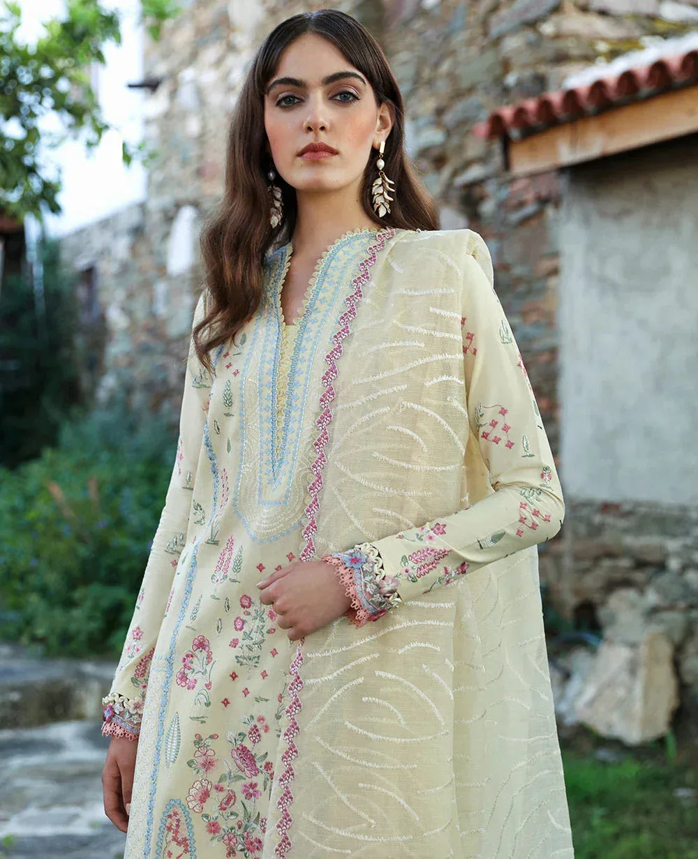 Republic Womenswear Aylin Summer Lawn 24 Green Organza – view 5 – Poshaq