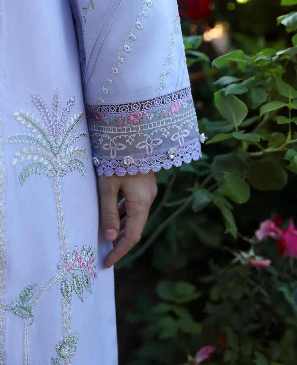 Republic Womenswear Aylin Summer Lawn 24 Lilac Organza – view 4 – Poshaq