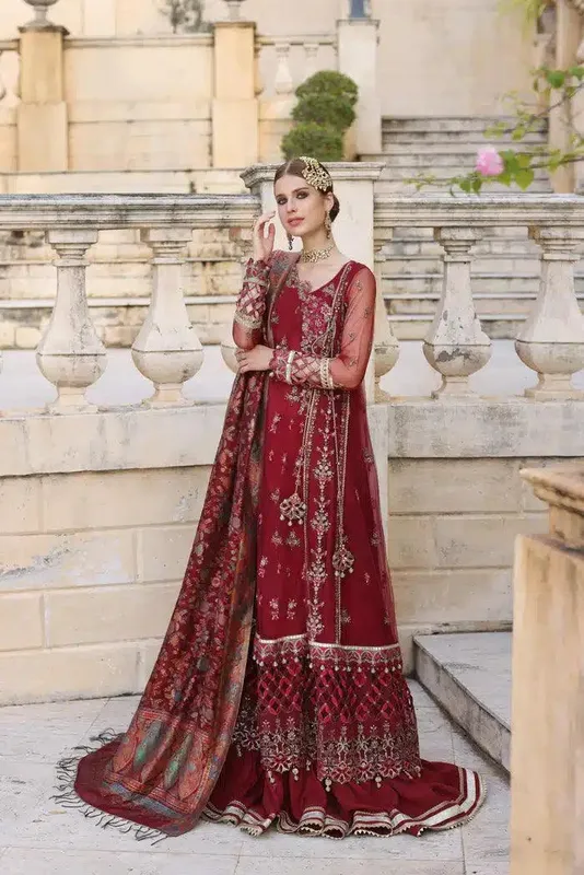 Noor by Saadia Asad Kaani Wedding Formals 23 Silk – view 1 – Poshaq