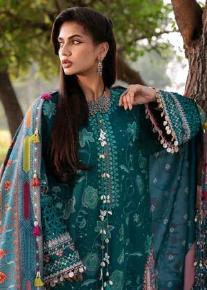 Sadaf Fawad Khan Winter 25 Navy Blue Organza – view 3 – Poshaq