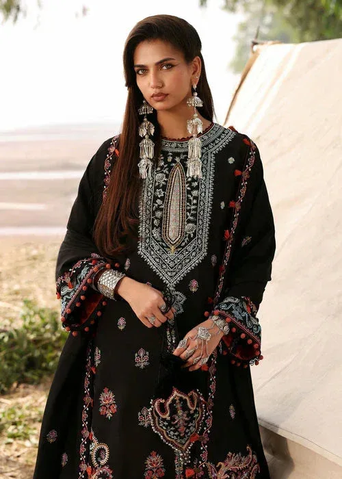 Sadaf Fawad Khan Winter 25 Black Organza – view 4 – Poshaq
