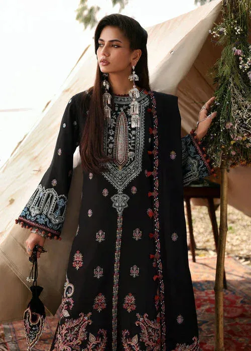 Sadaf Fawad Khan Winter 25 Black Organza – view 5 – Poshaq