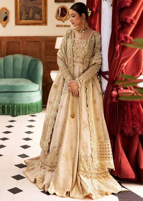 Sadaf Fawad Khan Wedding Festive 25 Ivory Organza – view 3 – Poshaq