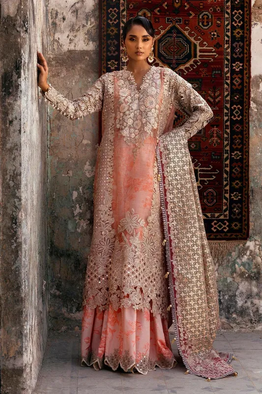 Sana Safinaz Nura Vol. II 2025 Purple Raw Silk – view 1 – Poshaq