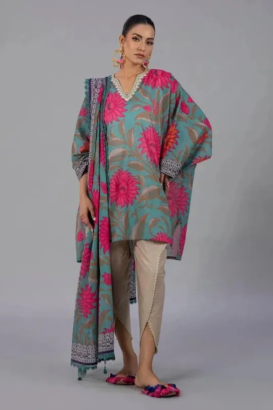 Sana Safinaz Luxury Collection Brilliant Rose – view 1 – Poshaq