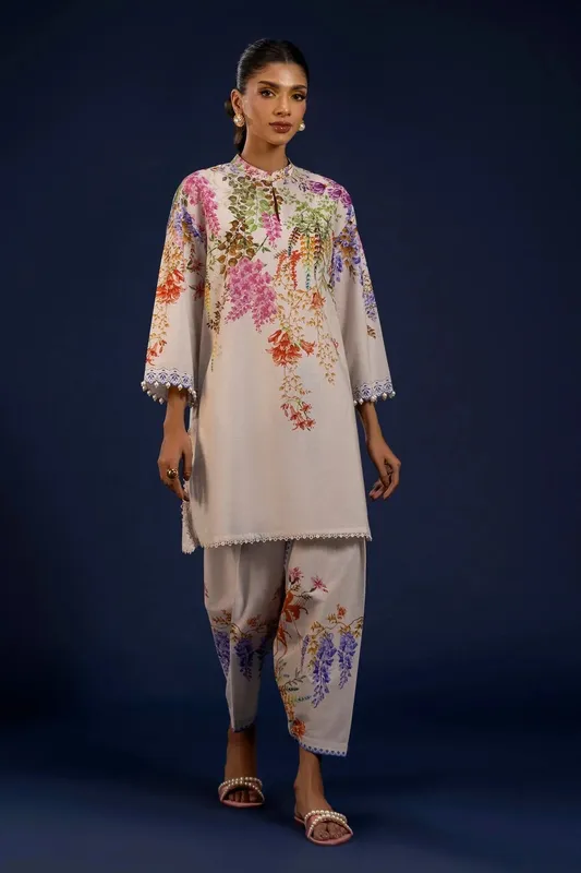 Sana Safinaz Mahay Spring 25 Soft Lilac Cambric – view 1 – Poshaq
