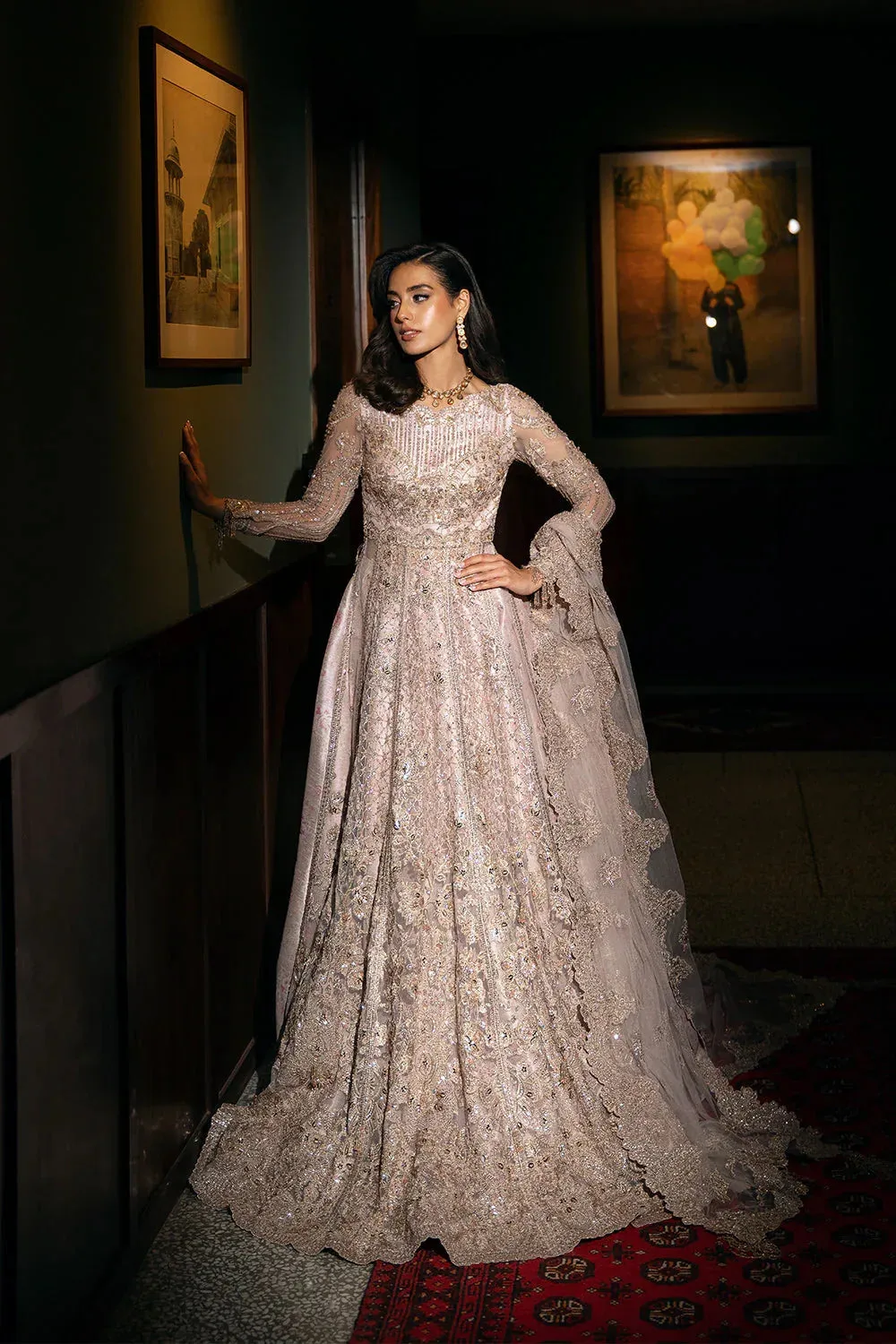 Saira Rizwan Festive Formals 24 Off White Raw Silk – view 1 – Poshaq