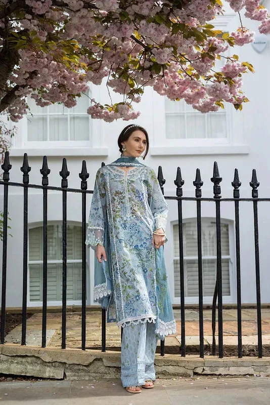 Sobia Nazir Basics 25 Pink Chiffon – view 1 – Poshaq