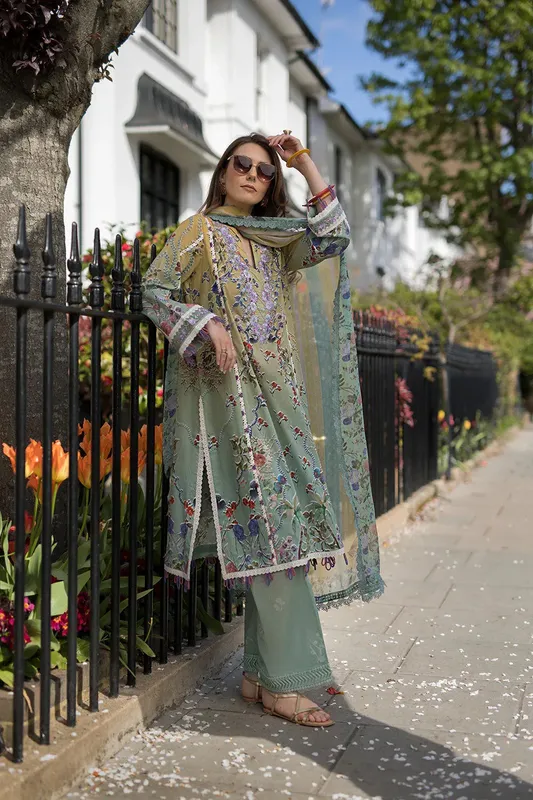 Sobia Nazir Basics 25 Beige Chiffon – view 1 – Poshaq