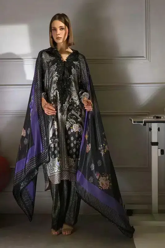 Sobia Nazir Silk Collection 23 Satin – view 1 – Poshaq