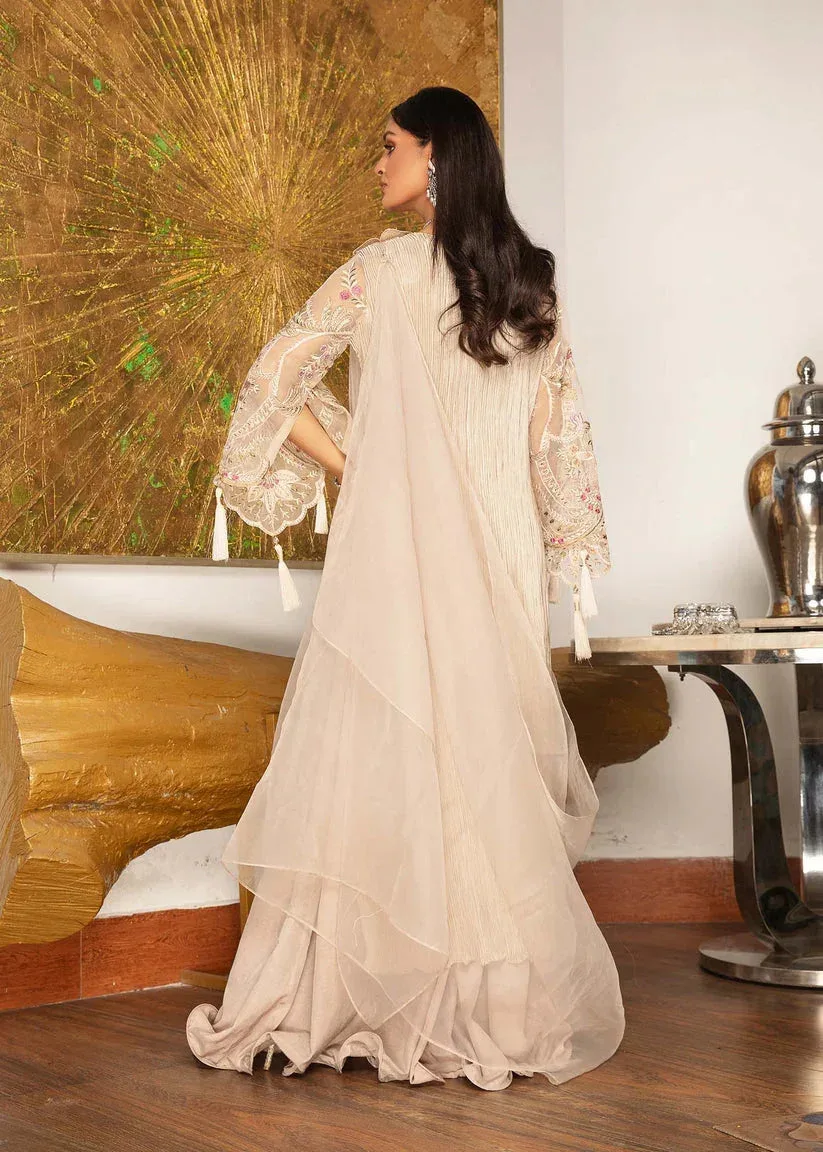 Shiza Hassan Sublime Luxury Pret Cream Organza – view 2 – Poshaq