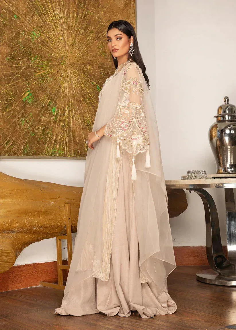 Shiza Hassan Sublime Luxury Pret Cream Organza – view 4 – Poshaq