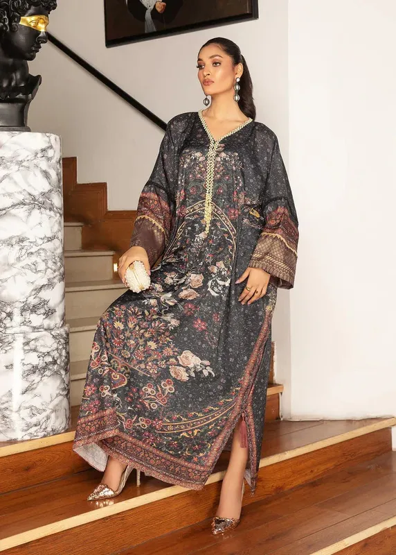 Shiza Hassan Sublime Luxury Pret Black Organza – view 1 – Poshaq