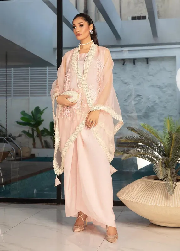 Shiza Hassan Sublime Luxury Pret Pink Organza – view 1 – Poshaq