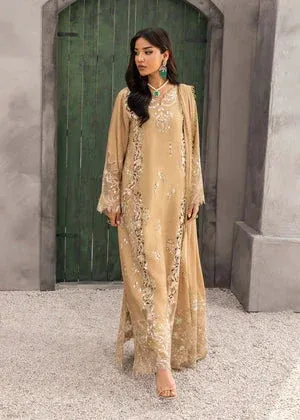 Saira Shakira Nureh Luxe Beige Raw Silk – view 5 – Poshaq