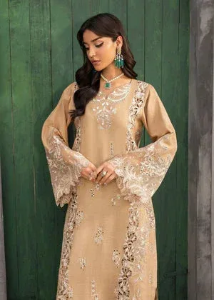 Saira Shakira Nureh Luxe Beige Raw Silk – view 6 – Poshaq