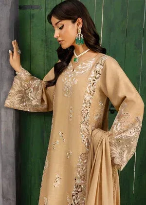 Saira Shakira Nureh Luxe Beige Raw Silk – view 8 – Poshaq