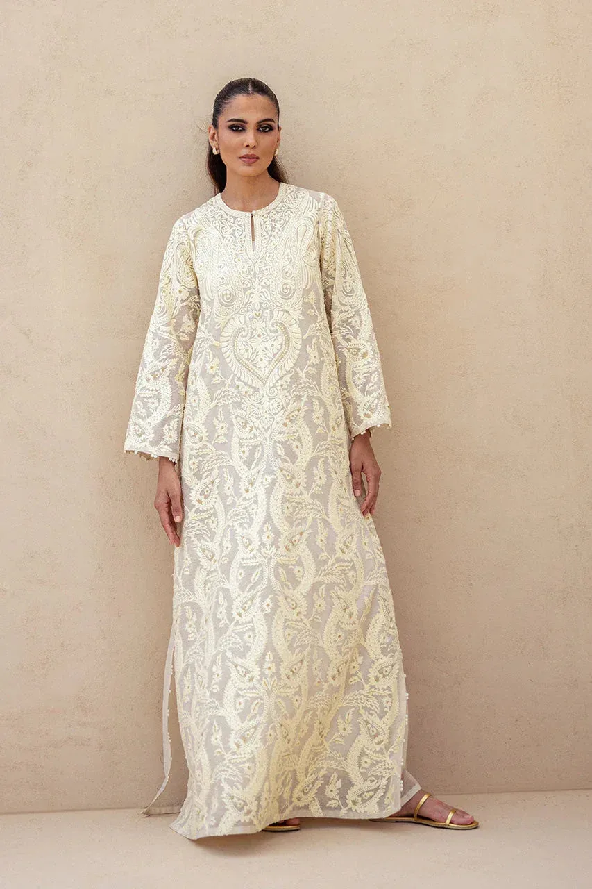 Sania Maskatiya The Winter Edit - Luxe Pret 25 Ivory – view 1 – Poshaq