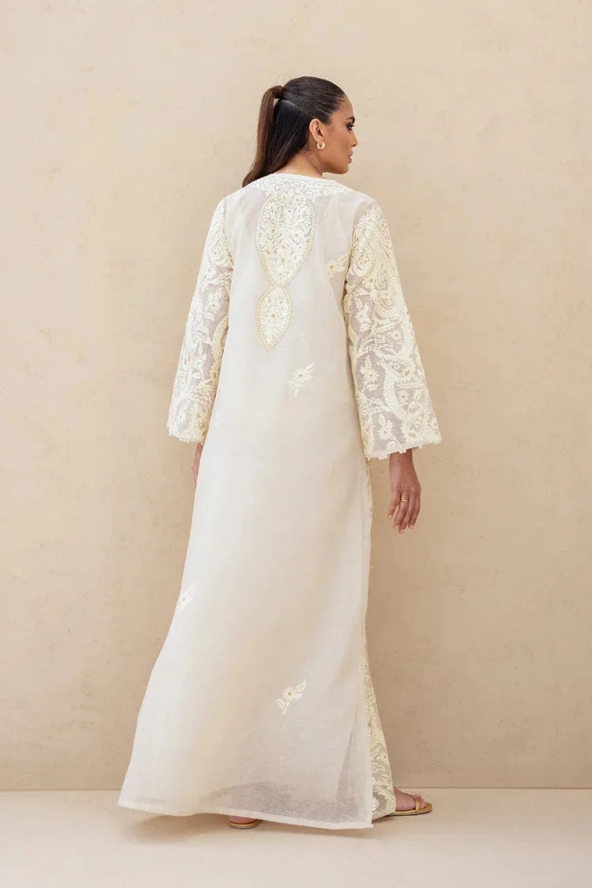 Sania Maskatiya The Winter Edit - Luxe Pret 25 Ivory – view 2 – Poshaq