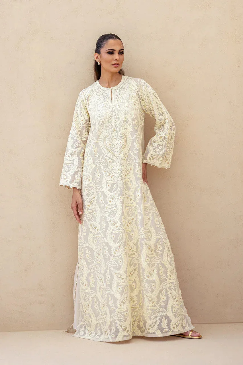Sania Maskatiya The Winter Edit - Luxe Pret 25 Ivory – view 4 – Poshaq