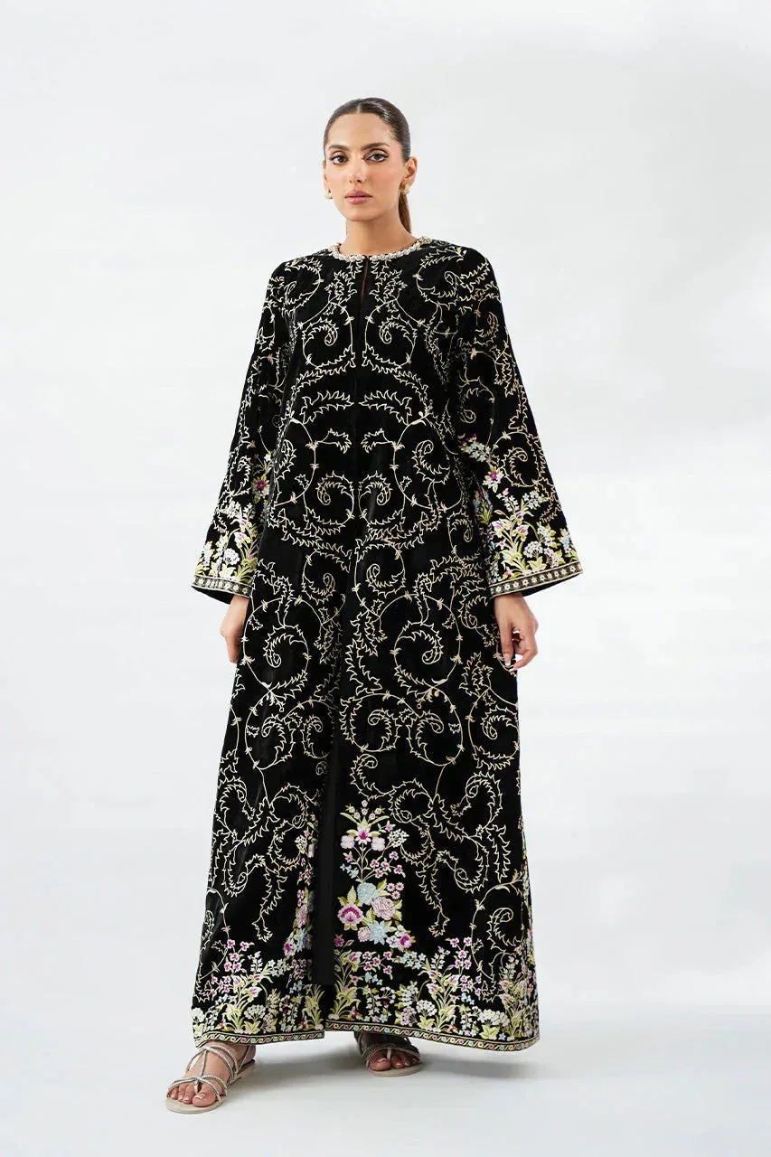 Sania Maskatiya The Winter Edit - Luxe Pret 25 Black Velvet – view 1 – Poshaq