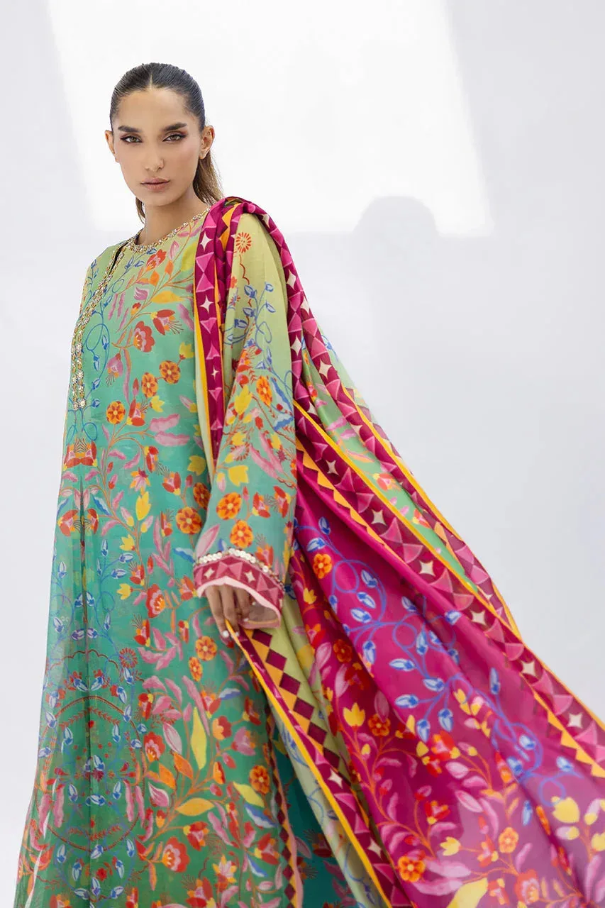 Sania Maskatiya Fall Festive Glimmer Multi Cotton – view 5 – Poshaq