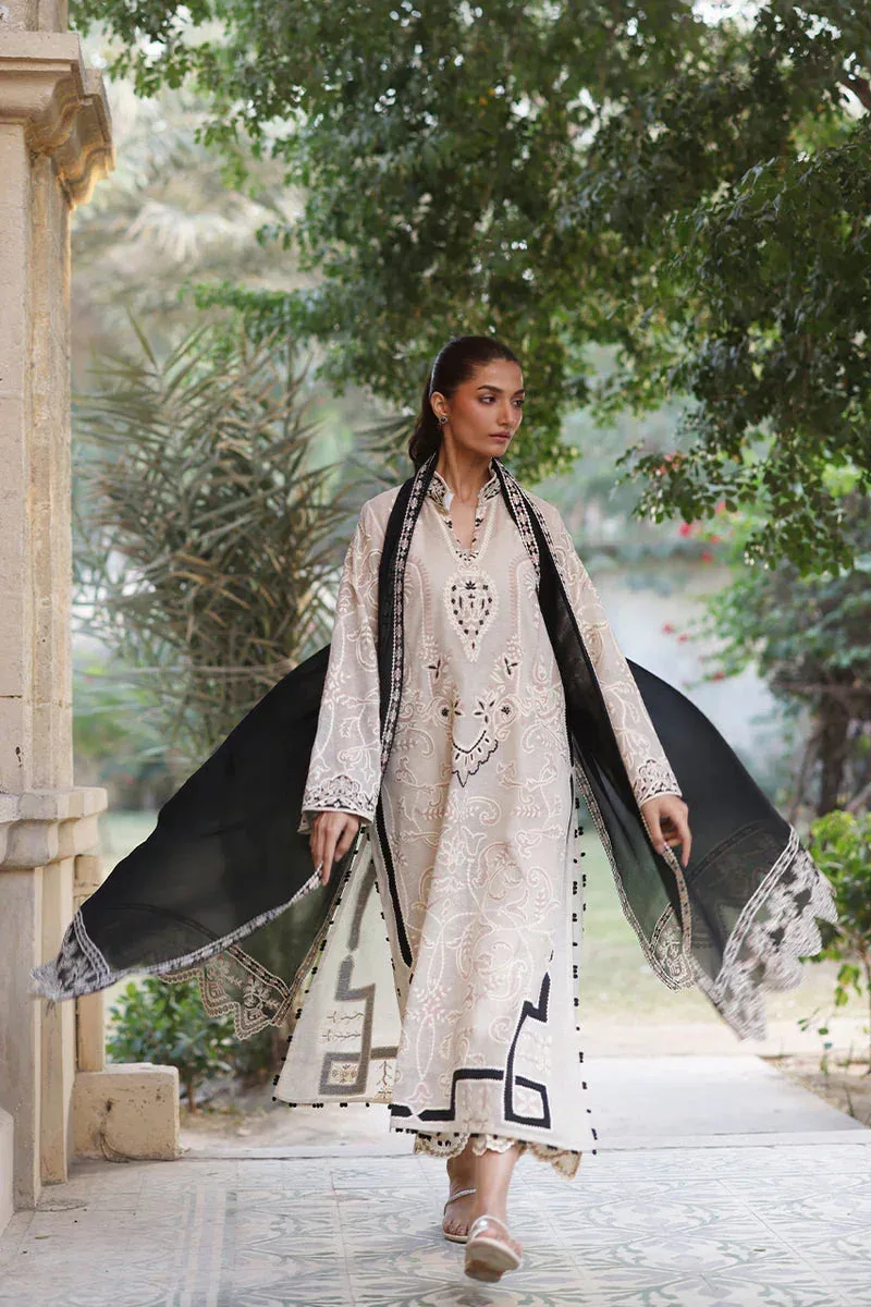Sania Maskatiya Mirra Luxury Pret 25 Ivory – view 3 – Poshaq