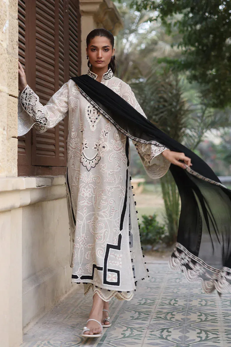 Sania Maskatiya Mirra Luxury Pret 25 Ivory – view 4 – Poshaq