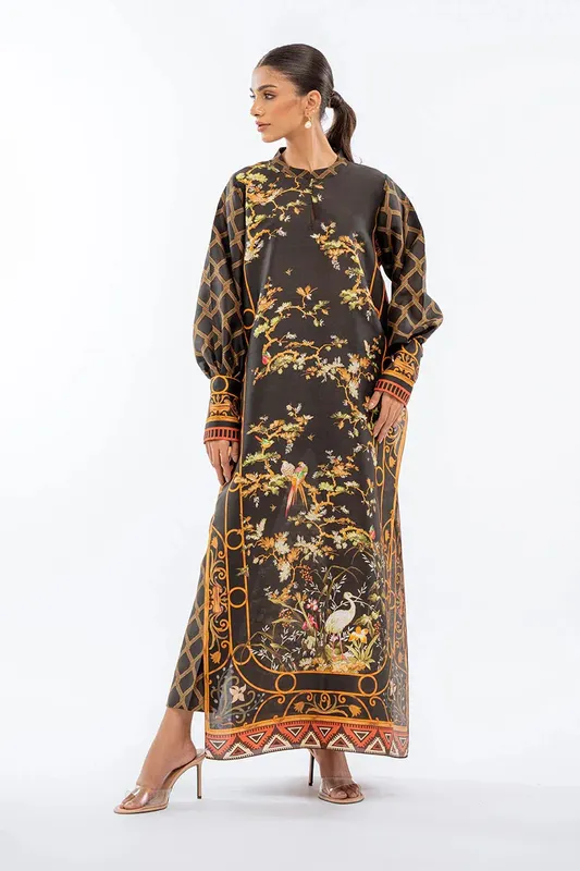 Sania Maskatiya Eid Collection Raw Silk – view 1 – Poshaq
