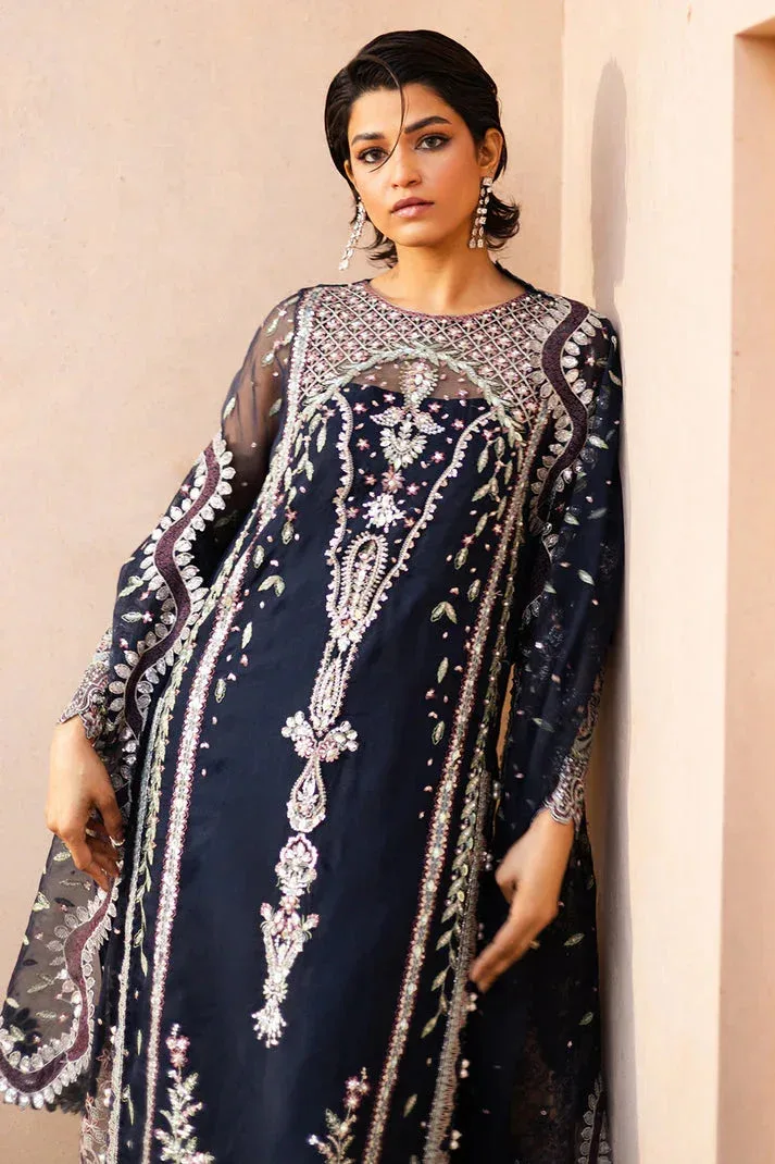 Saad Shaikh Jahan Festive Collection Black Raw Silk – view 5 – Poshaq