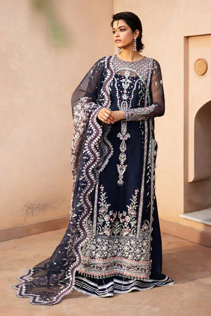 Saad Shaikh Jahan Festive Collection Black Raw Silk – view 6 – Poshaq