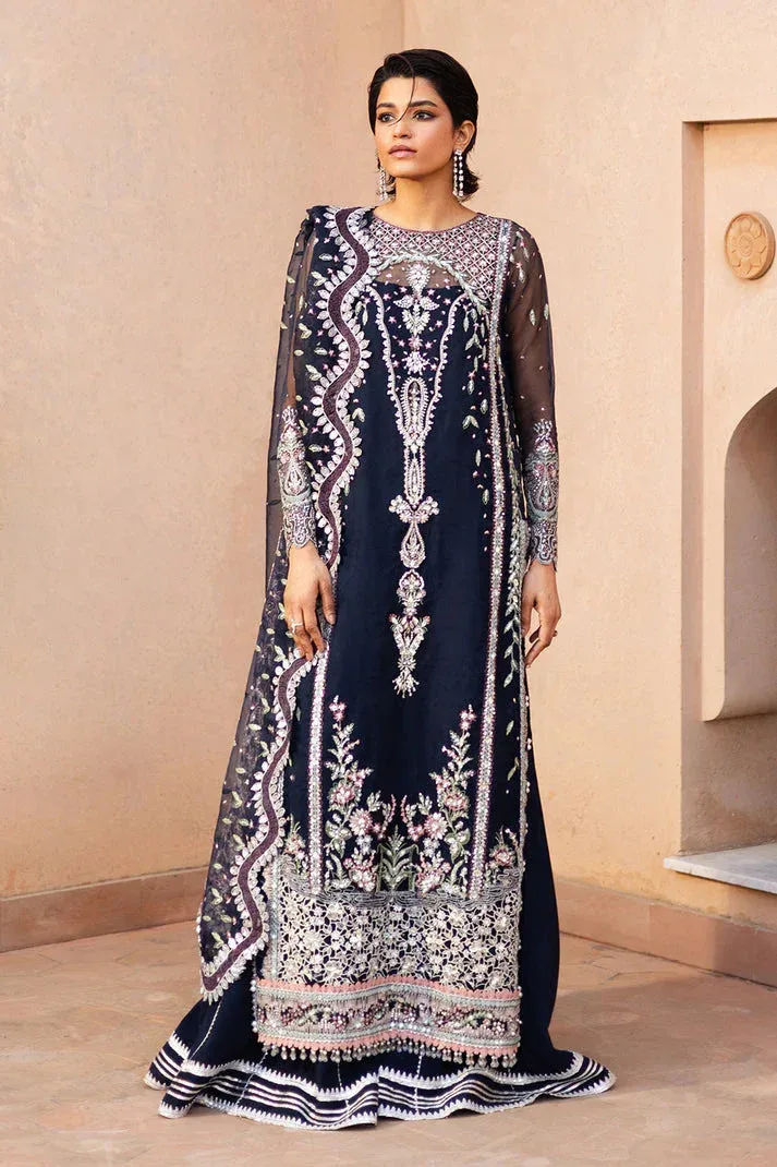 Saad Shaikh Jahan Festive Collection Black Raw Silk – view 7 – Poshaq