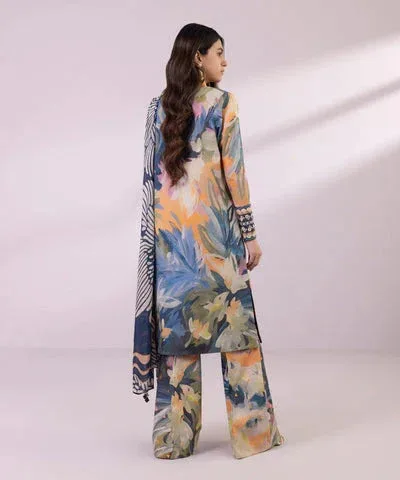 Sapphire Eid Collection Multi Cambric – view 2 – Poshaq