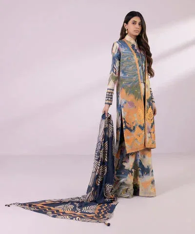 Sapphire Eid Collection Multi Cambric – view 4 – Poshaq